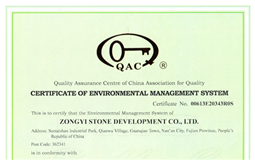 Certificate of Environment Management System 